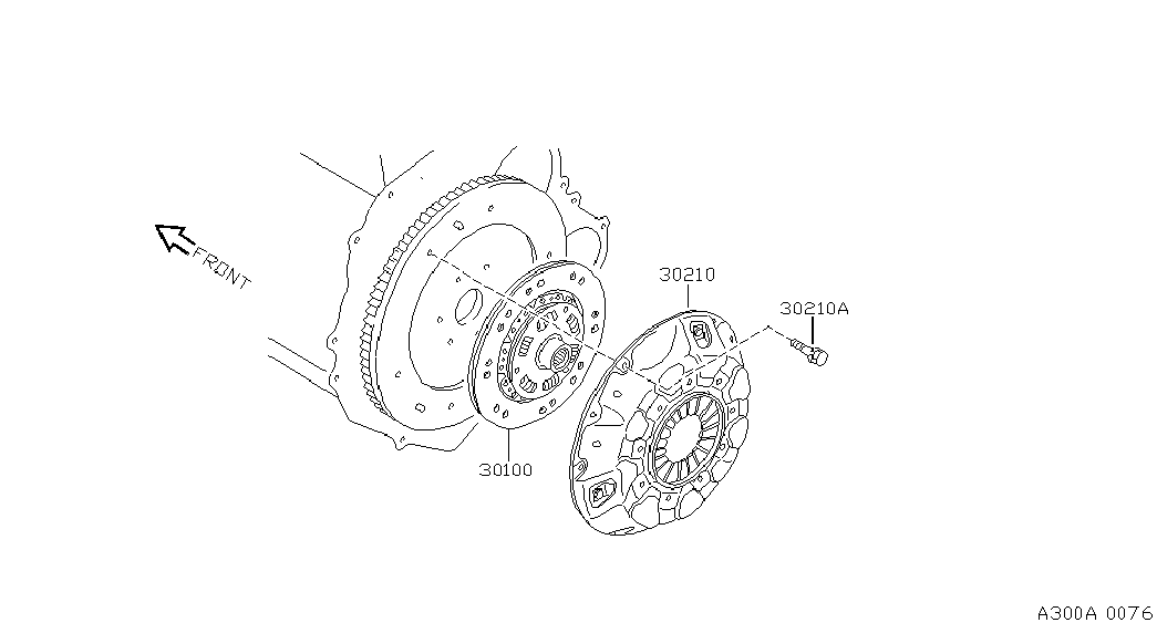 Vauxhall 3010038F00 - Clutch cover,disc & release parts: 01 pcs. autospares.lv