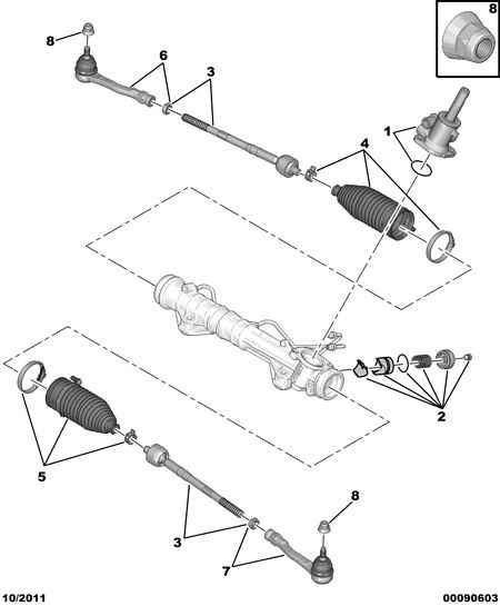 CITROËN 4066.92 - Tie Rod autospares.lv