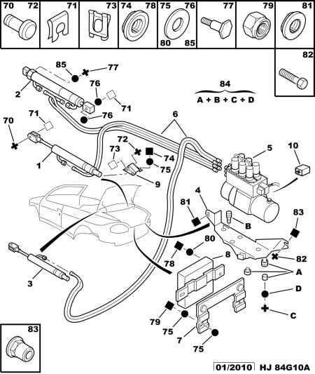 FREN-J 8446 81 - Brake Pad Set, disc brake autospares.lv