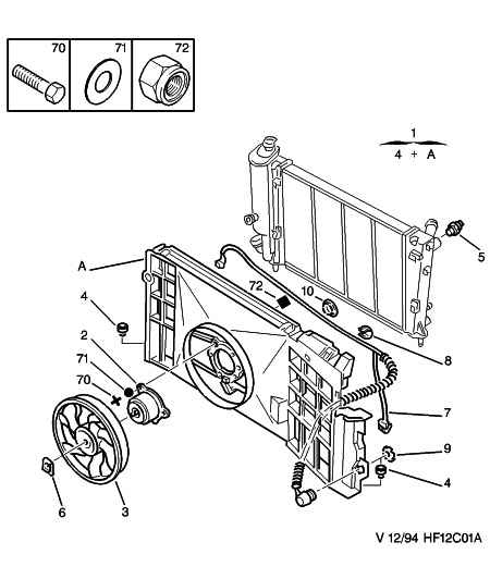 PEUGEOT (DF-PSA) 1264.40 - Temperature Switch, radiator / air conditioner fan autospares.lv