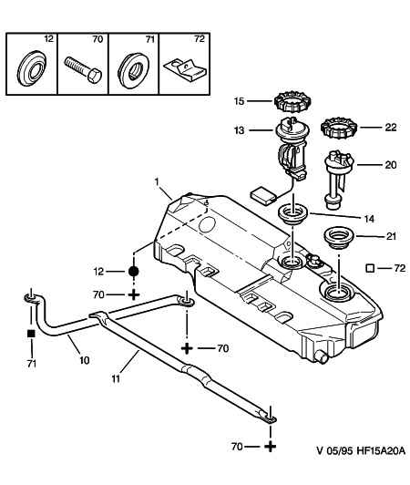 CITROËN/PEUGEOT 1525 22 - Fuel Supply Module autospares.lv