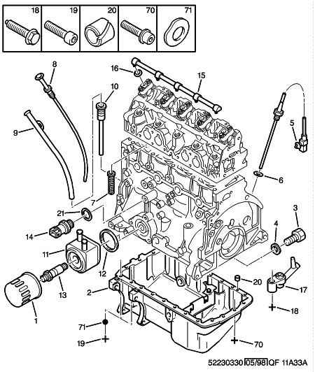 QH Benelux 0609.10 - Engine oil sump filter probe: 04 pcs. autospares.lv