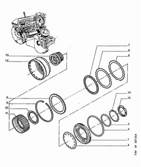 VAG 23-0772 - Automatic gearbox innenal detail: 01 pcs. autospares.lv