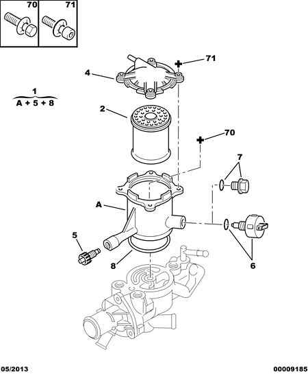 PEUGEOT 1906 54 - Strainer filter priming pump: 01 pcs. autospares.lv