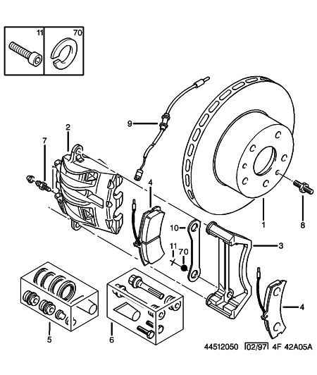 GILLIG 6951 10 - Front brakes disc caliper friction pad: 04 pcs. autospares.lv