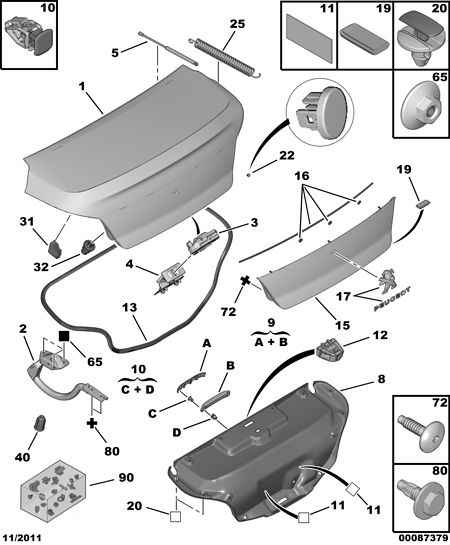 REDAELLI RICAMBI 7810 AK - BADGE autospares.lv