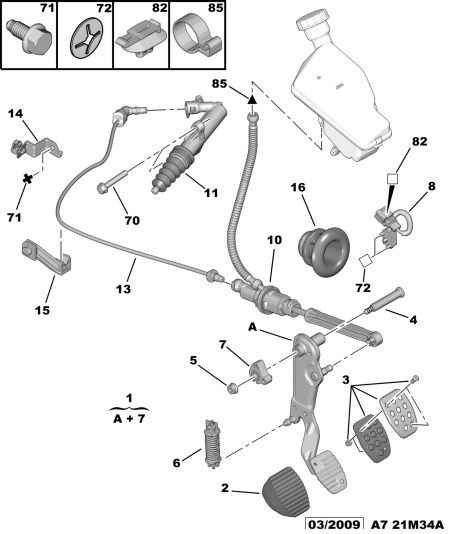 DS 2182 G6 - Clutch control master cylinder: 01 pcs. autospares.lv