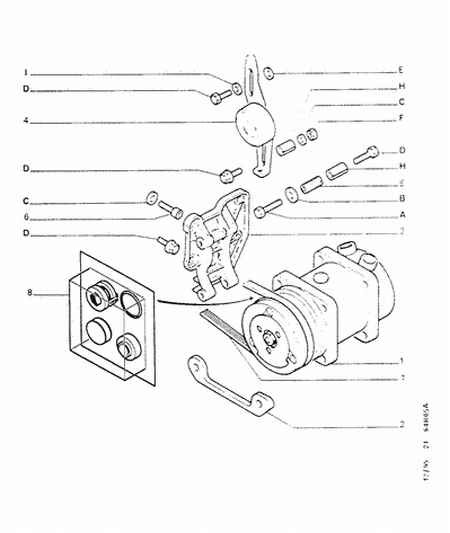 CITROËN 6453.S5 - Air conditioning compressor: 01 pcs. autospares.lv