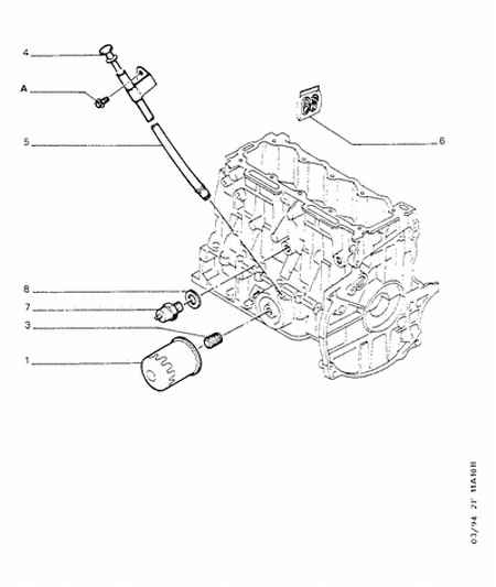 PEUGEOT 1171 70 - Oil filter - gauge: 01 pcs. autospares.lv