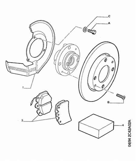 DS 4252 82 - Front discs and pads: 01 pcs. autospares.lv