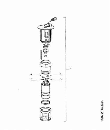 PEUGEOT 1455 09 - Fuel Pump autospares.lv