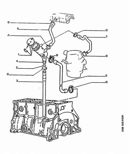 4SEASONS 118.037 - Oil vapor and gas piping: 01 pcs. autospares.lv