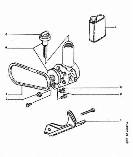 CITROËN/PEUGEOT 4569 15 - Power steering pump: 01 pcs. autospares.lv