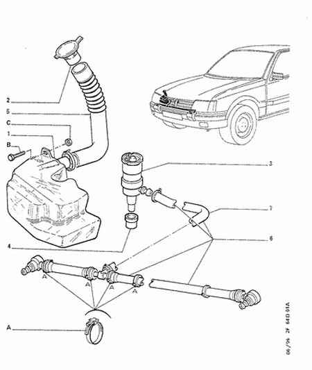 PEUGEOT (DF-PSA) 6434 42 - Headlight wash/wiper: 01 pcs. autospares.lv