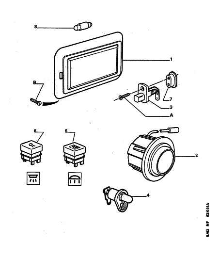 Vauxhall 6 36 648 - Interior lamp: 02 pcs. autospares.lv