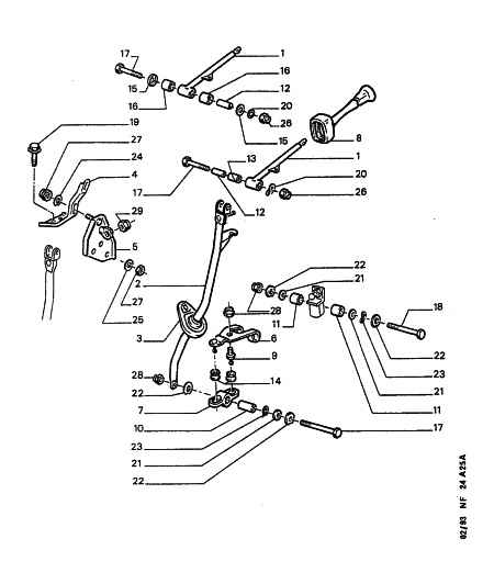 CITROËN 6939 83 - Nut, exhaust manifold autospares.lv