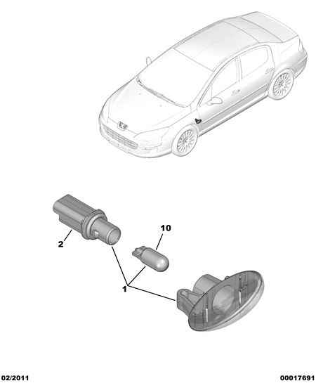 PEUGEOT 6371 48 - Bulb, indicator autospares.lv