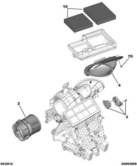 DS 6447.VX - Air puller-air entry-module-reducer: 01 pcs. autospares.lv
