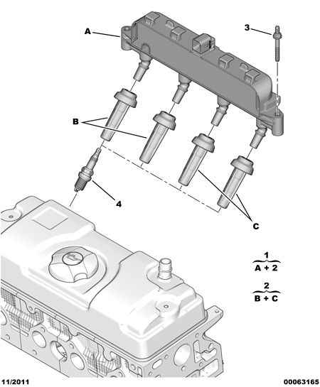 CITROËN 5960 J9 - Spark Plug autospares.lv