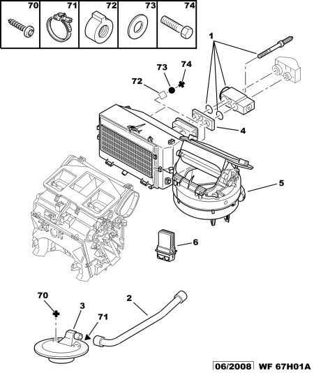 PEUGEOT (DF-PSA) 6441 P3 - Regulator, passenger compartment fan autospares.lv