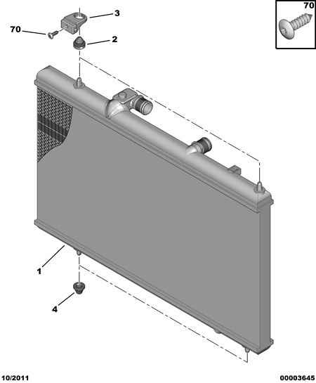 DS 1330 81 - Cooling radiator: 01 pcs. autospares.lv