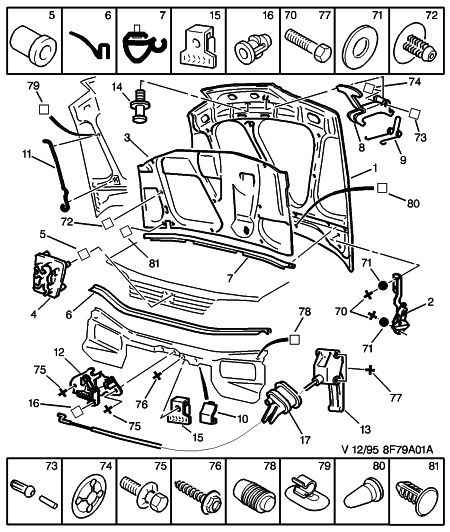 VW 7975 18 - Bonnet: 04 pcs. autospares.lv