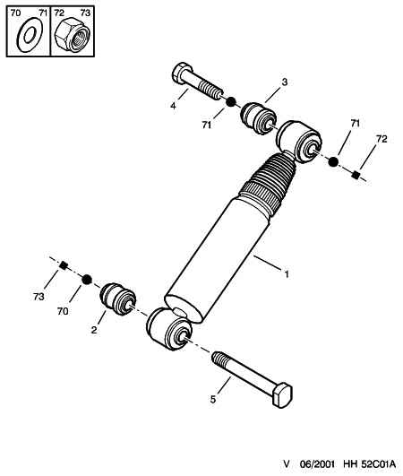 CITROËN 5206 R7 - Rear shock absorber: 02 pcs. autospares.lv