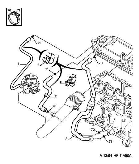 PEUGEOT 1180 60 - Oil filler decanting unit unions: 01 pcs. autospares.lv