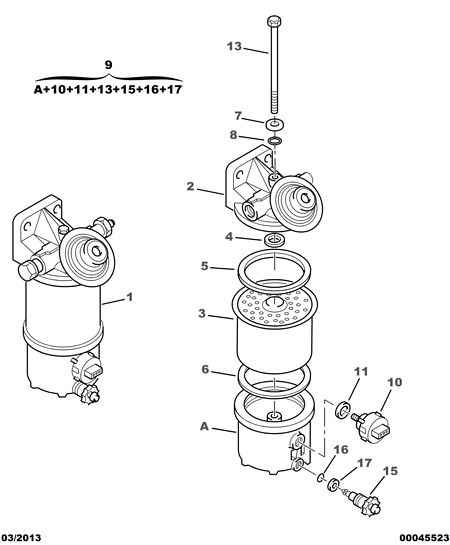 Piaggio 1906 13 - Strainer filter priming pump: 01 pcs. autospares.lv