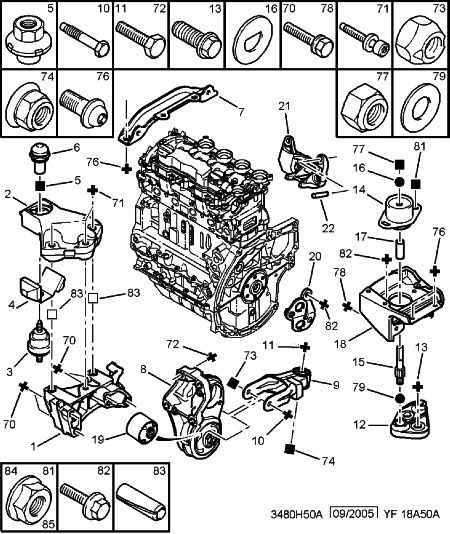 CITROËN 1806.71 - Fixing power unit: 01 pcs. autospares.lv