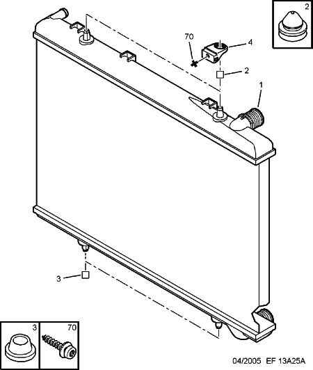 DS 1330 K1 - Cooling radiator: 01 pcs. autospares.lv