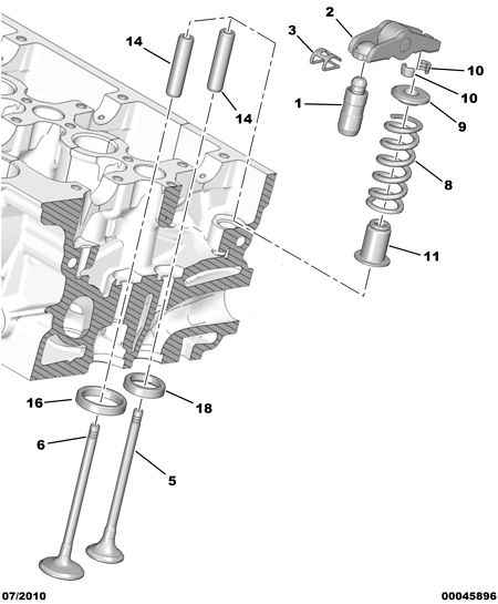 CITROËN/PEUGEOT 0942 49 - Tappet / Rocker autospares.lv