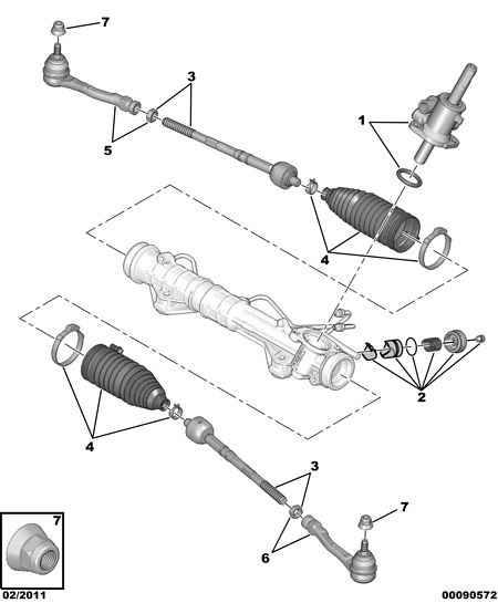 PEUGEOT 4066 85 - Tie Rod autospares.lv