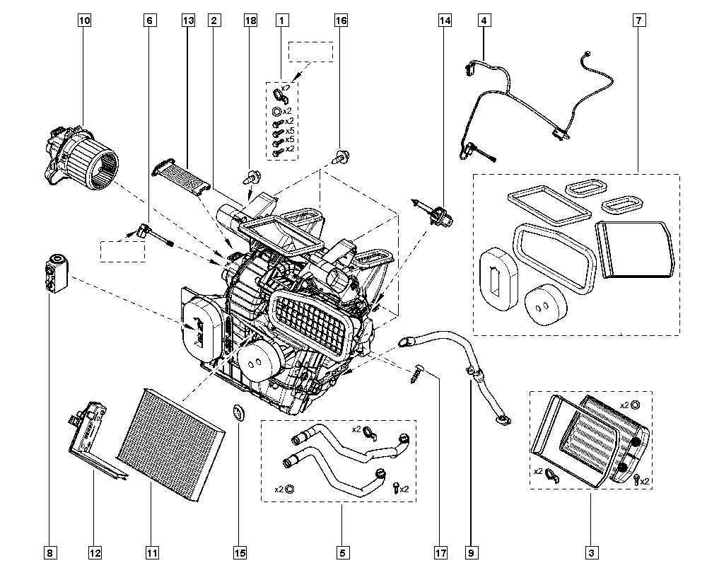 NISSAN 27 27 753 40R - Filter, interior air autospares.lv