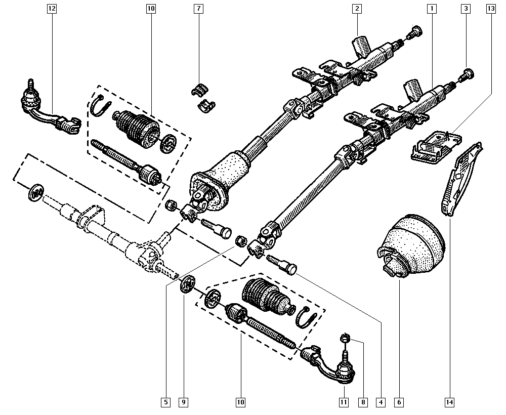 RENAULT TRUCKS 60 00 022 721 - Steering autospares.lv