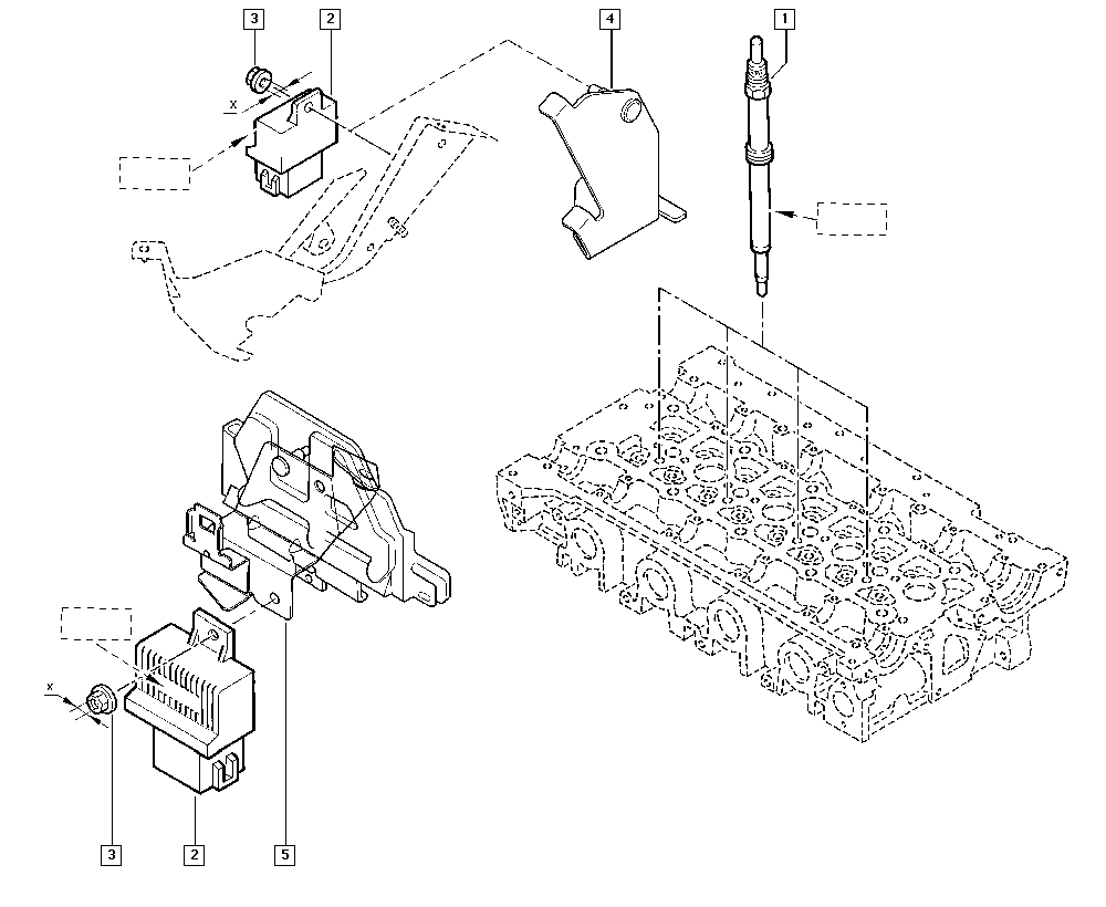 RENAULT TRUCKS 8200445627 - Glow Plug autospares.lv