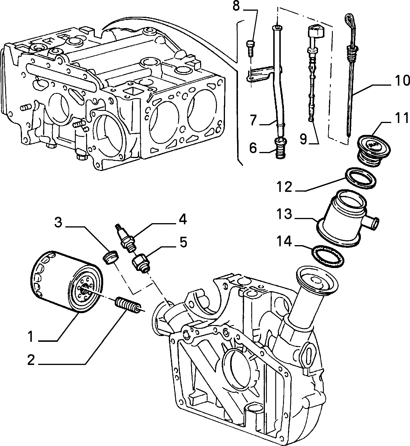 FIAT 46805828 - Lubrication system (var.: 2/rev.: 0): 01 pcs. autospares.lv