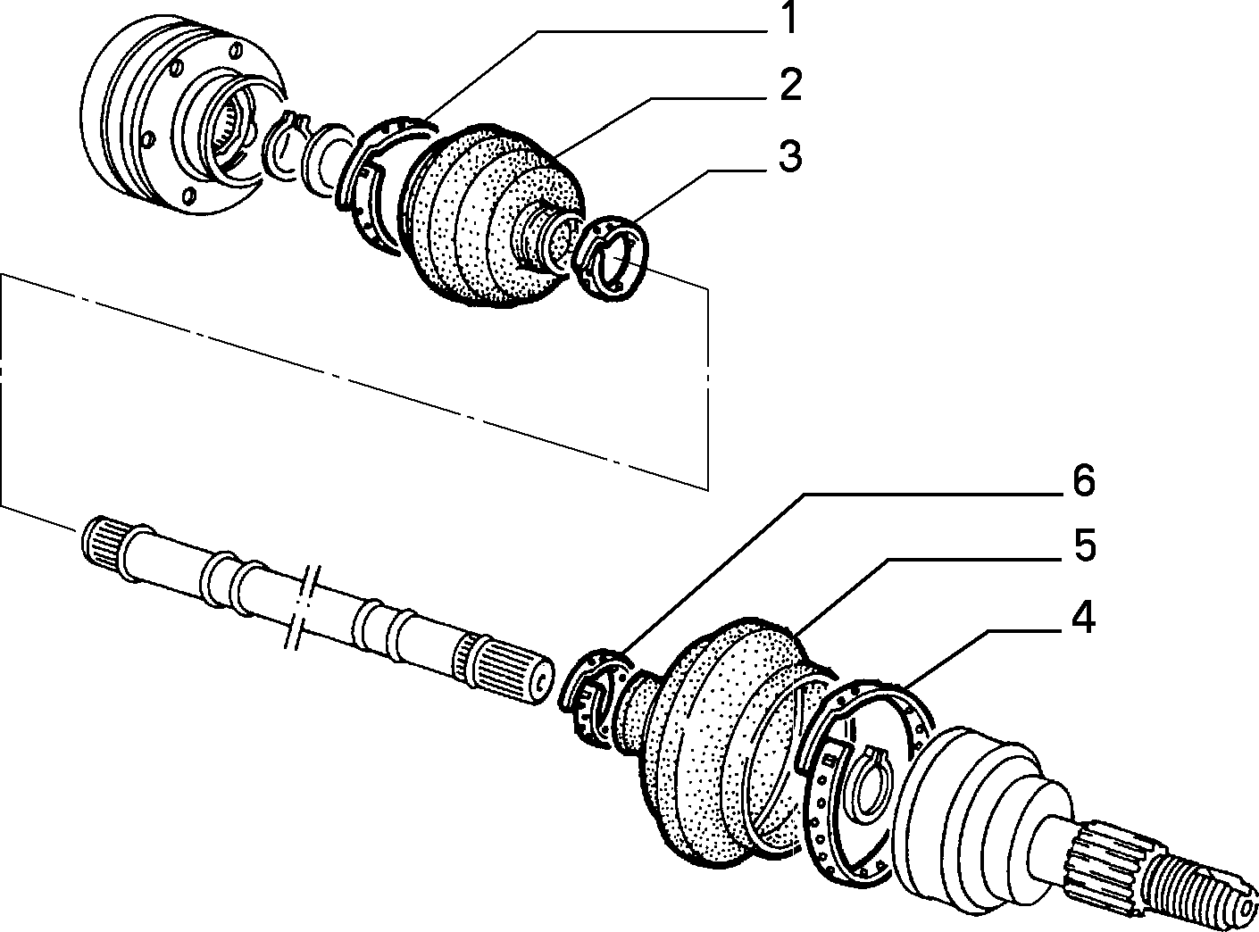 FIAT 60808619 - Axle shafts (var.: 2/rev.: 0): 02 pcs. autospares.lv