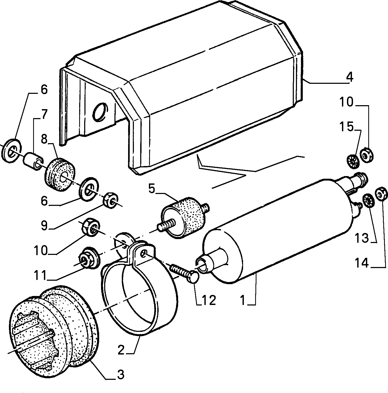 CITROËN/PEUGEOT 60546091 - Fuel tank piping (var.: 3/rev.: 0): 01 pcs. autospares.lv