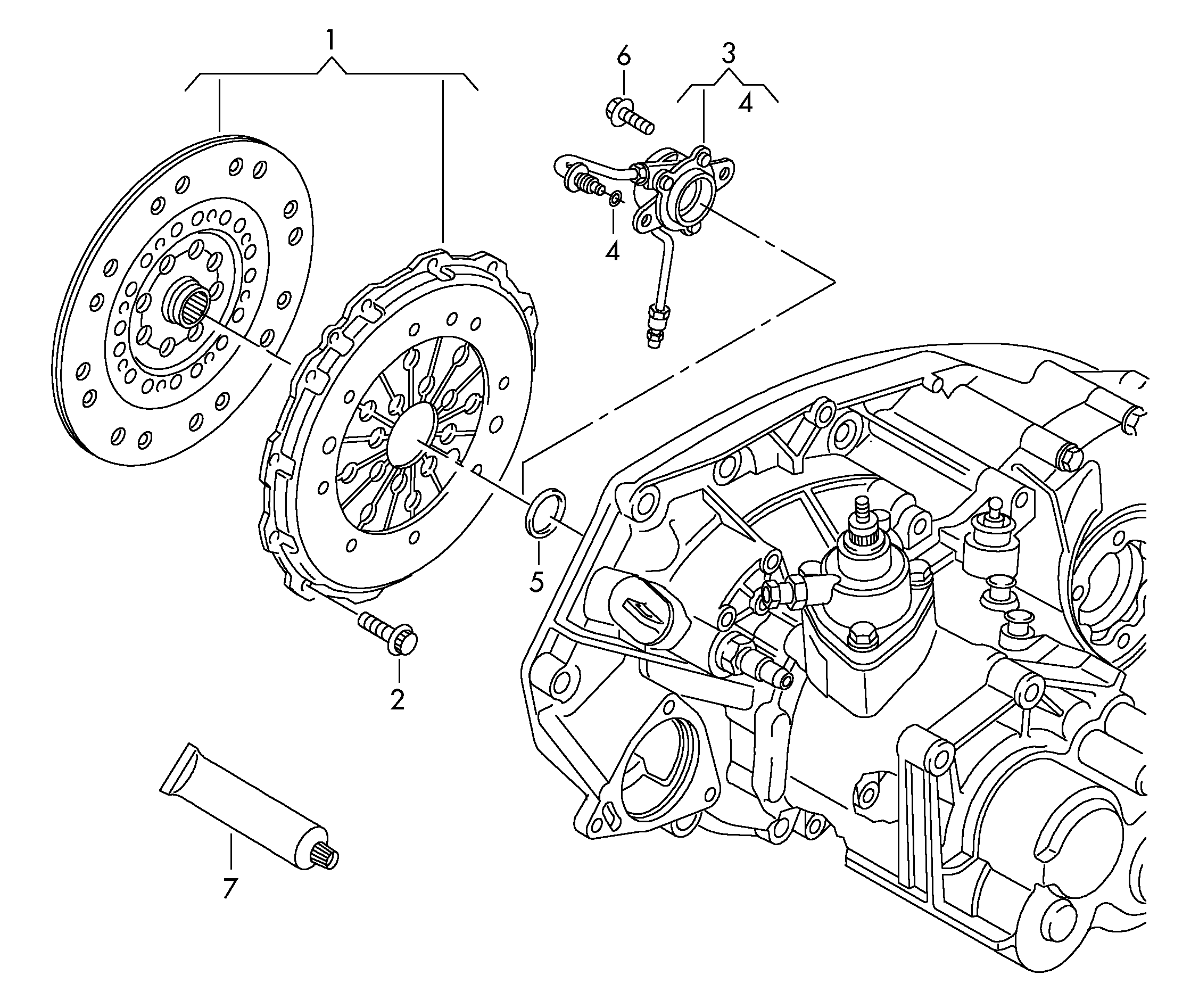 Seat 03L141016N - Coupling: 1 pcs. autospares.lv