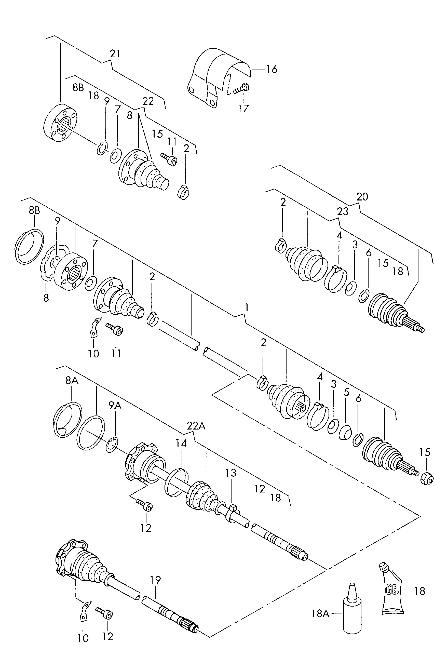 AUDI N   905 876 02 - Nut, stub axle autospares.lv