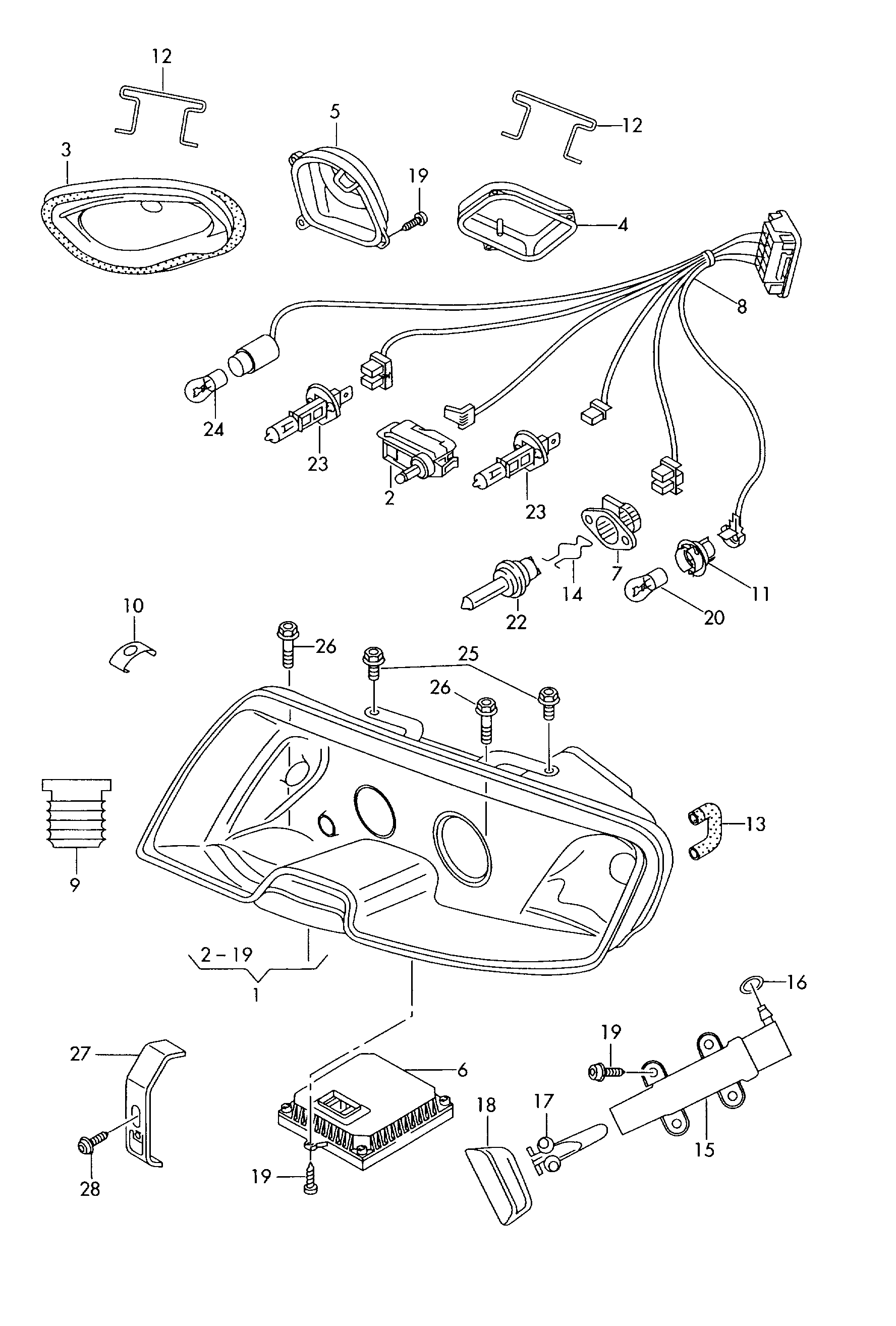 VAG N 906 538 01 - Bulb, instrument lighting autospares.lv