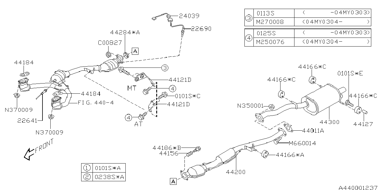 Subaru 22690AA560 - Lambda Sensor autospares.lv