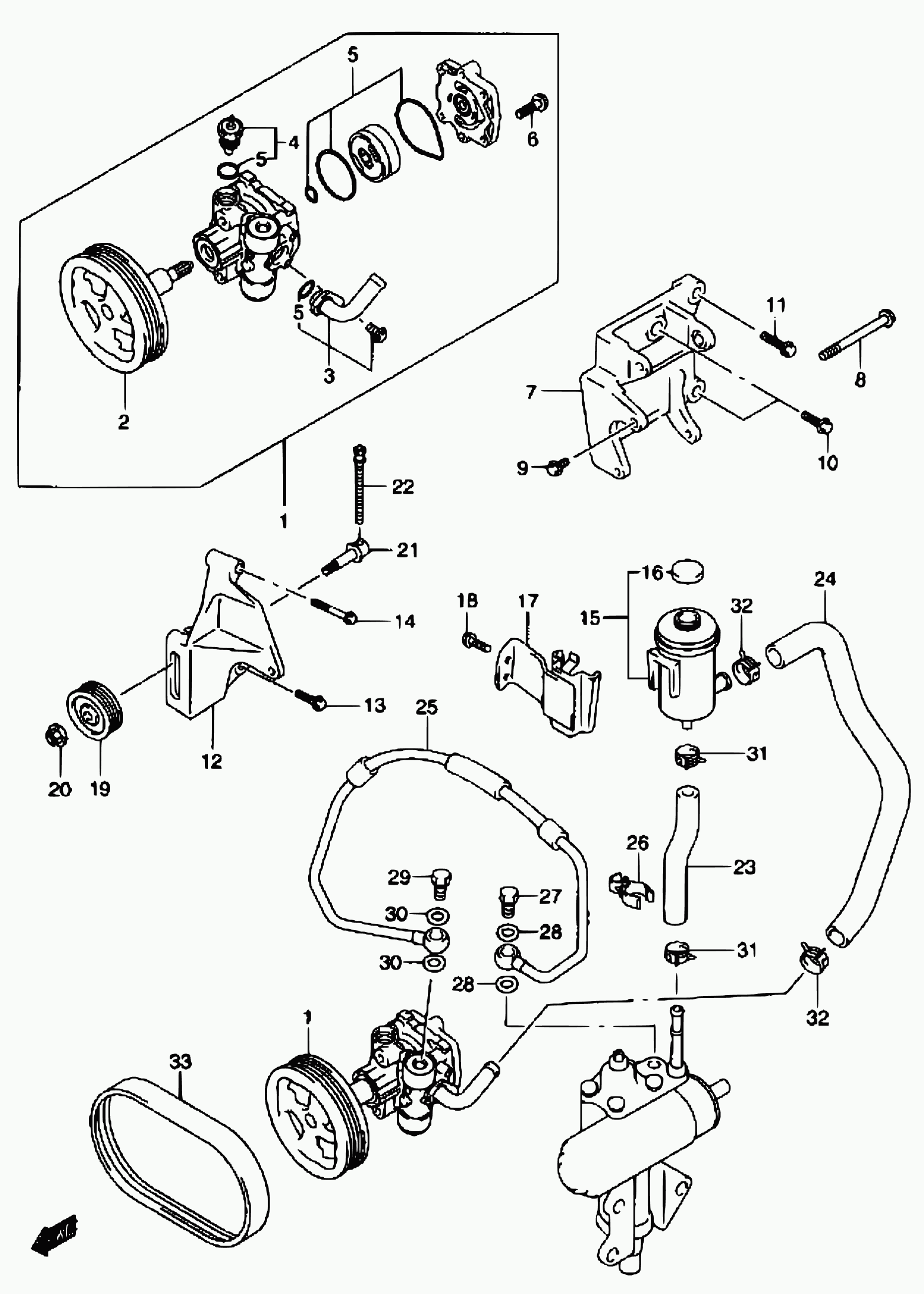 ISUZU 17521-86500 - 126 - ps oil pump (petrol:lhd): 1 pcs. autospares.lv