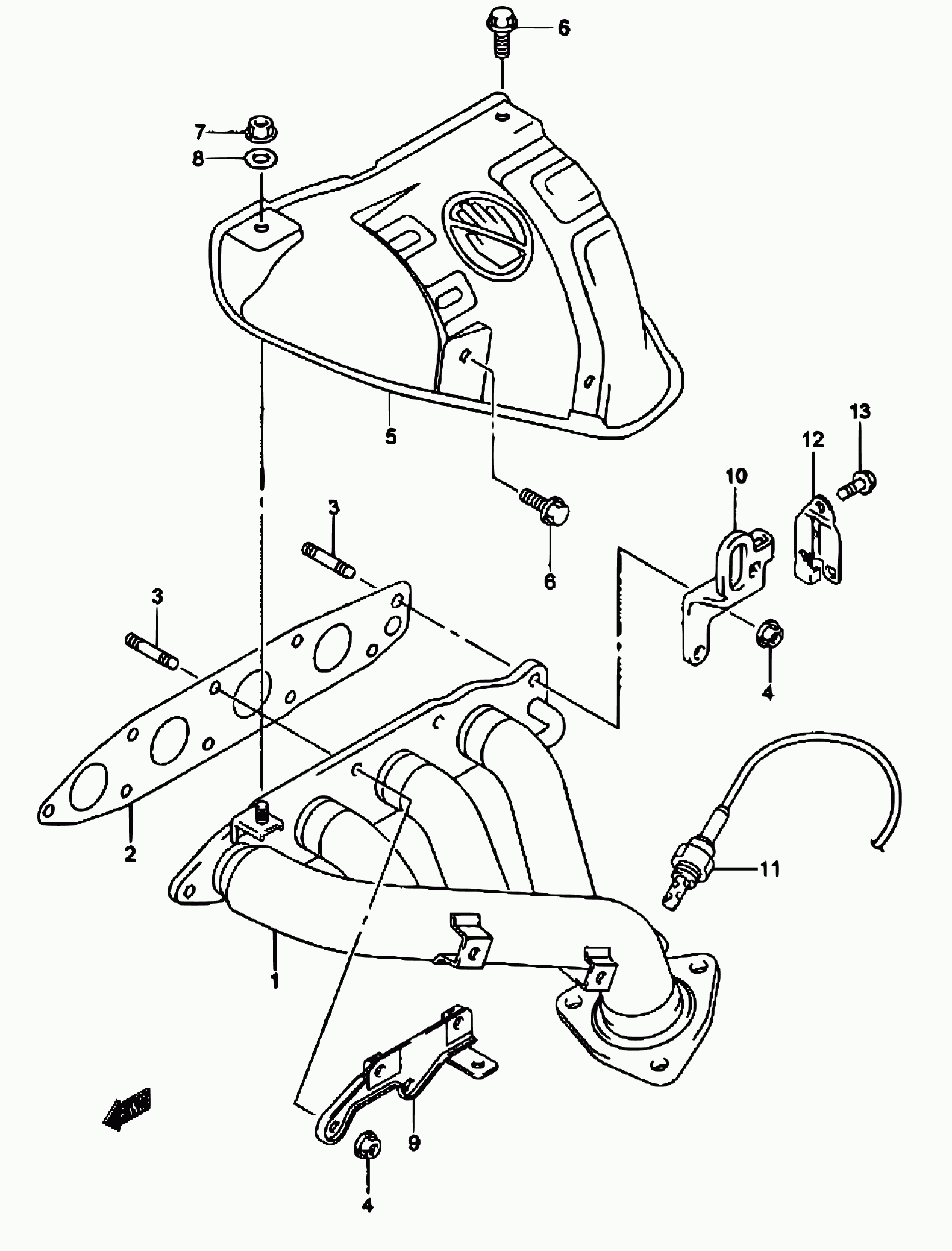 Bedford 18213-65D30 - Lambda Sensor autospares.lv