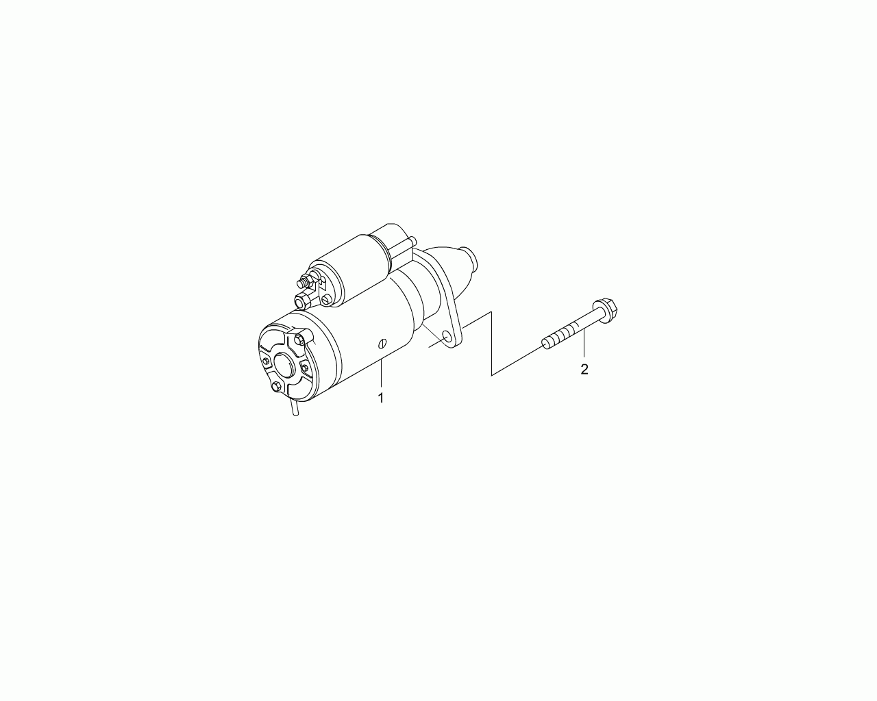 Ssangyong 6611514101 - Starting motor(dsl): 1 pcs. autospares.lv