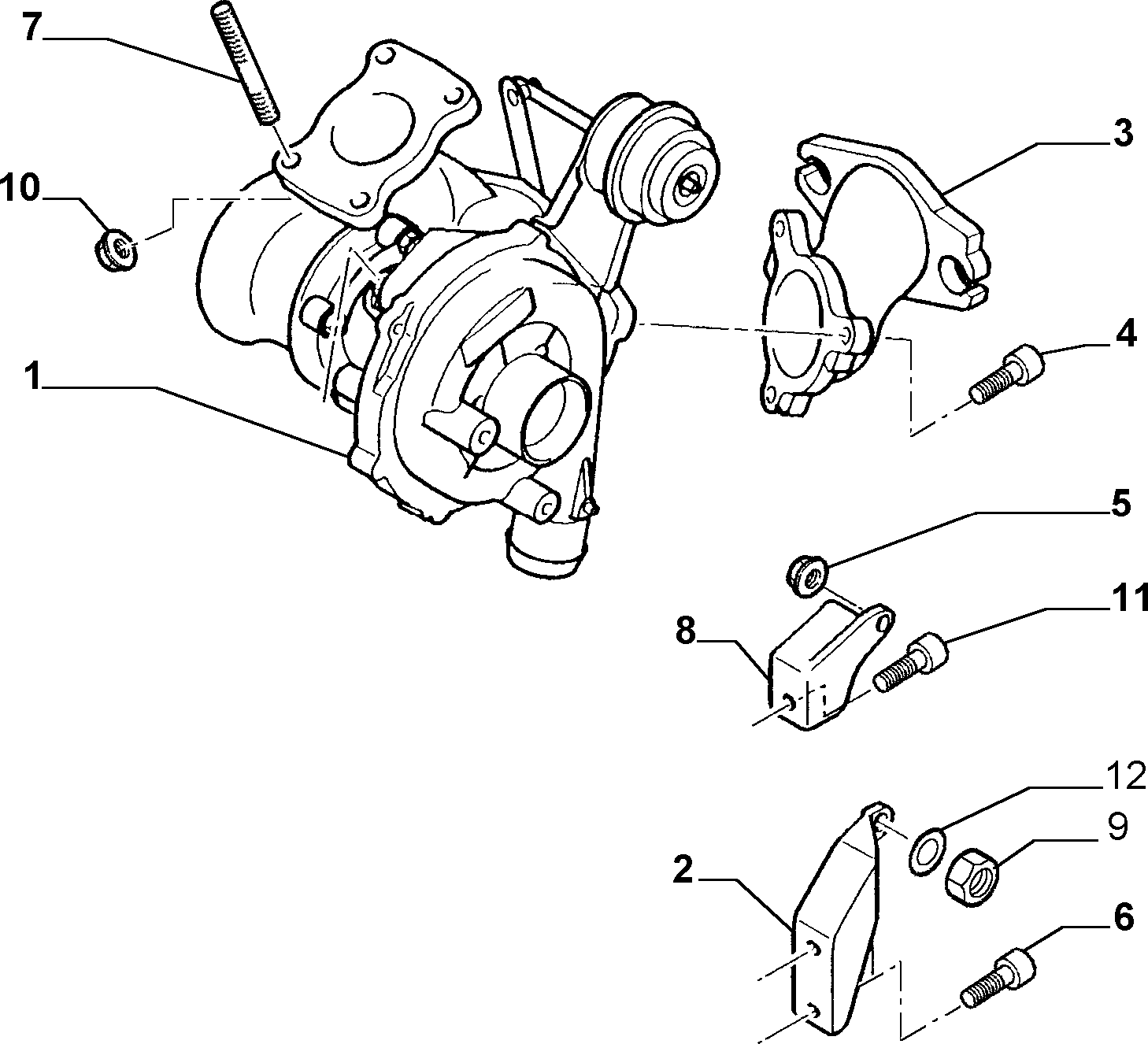 CITROËN (DF-PSA) 9634521180 - Supercharging (var.: 1/rev.: 0): 01 pcs. autospares.lv