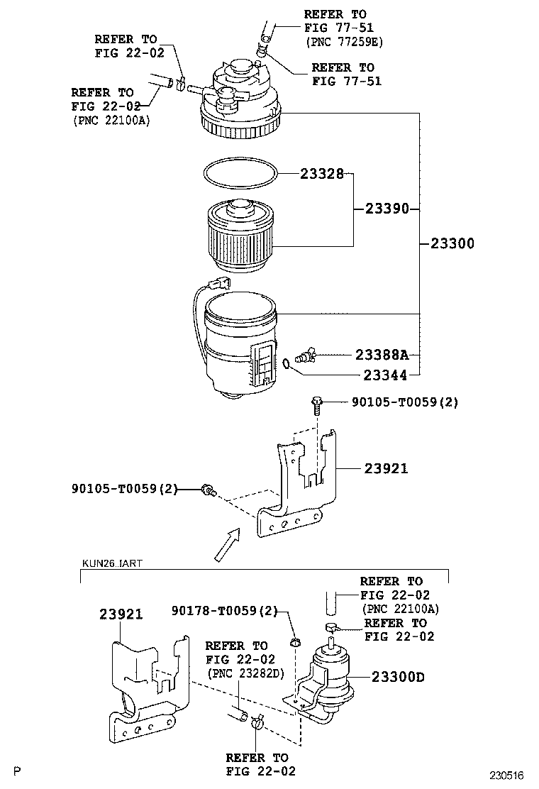 Jeep 233900L041 - Fuel filter autospares.lv