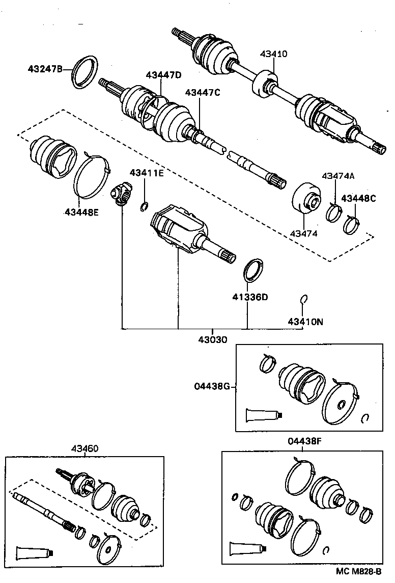 Berliet 04438-12162 - Bellow, drive shaft autospares.lv