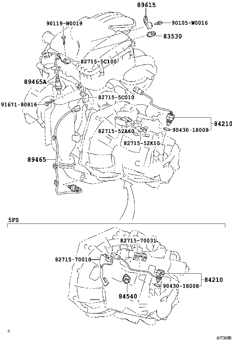 TOYOTA 89465 0D130 - Lambda Sensor autospares.lv